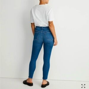 MADEWELL high rise skinny jeans size 28 6